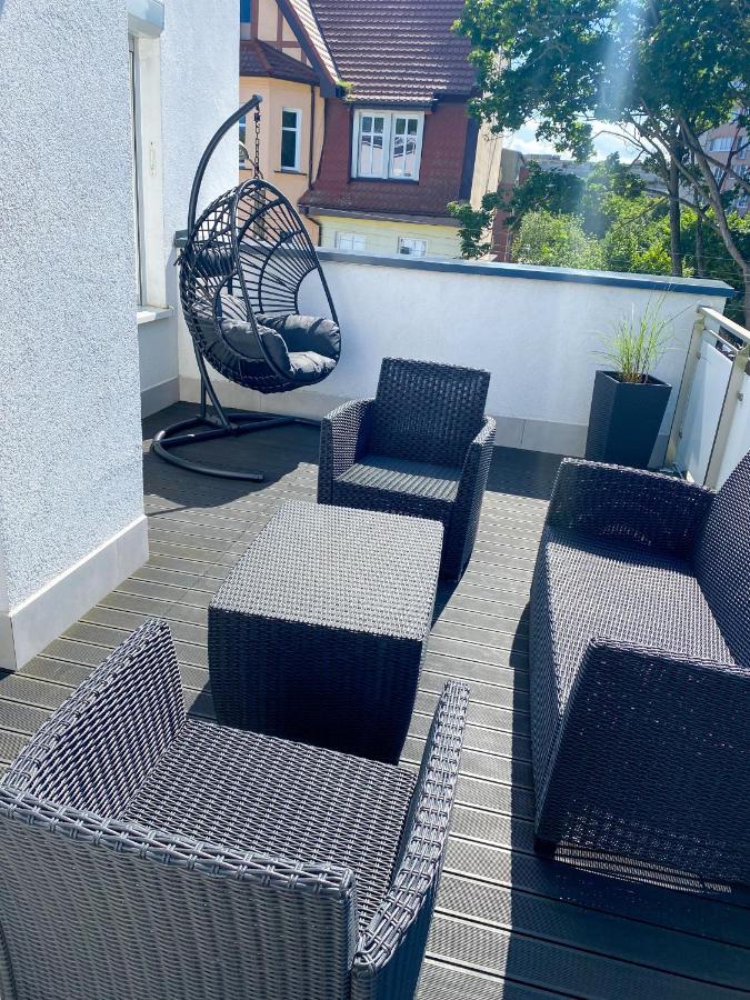 Nowy Apartament Z Duzym Tarasem I Parkingiem Świnoujście Exterior foto